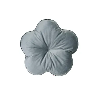 beties Heimtextil Kissen-Blume Grau