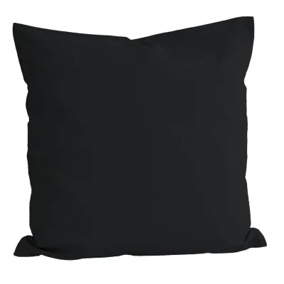 beties Heimtextil Kissenbezug Schwarz 40x40 cm
