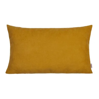 beties Heimtextil Kissenhülle Currygelb 30x50 cm