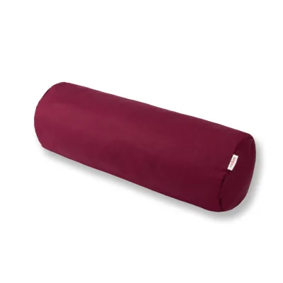 beties Heimtextil Nackenrollenbezug Weinrot 15x40 cm