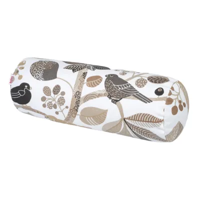 beties Heimtextil Nackenrollenhülle Ecru, Taupe 15x40 cm