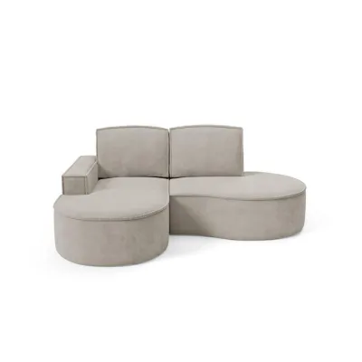 Bettso Ecksofa Beige 210x157 cm
