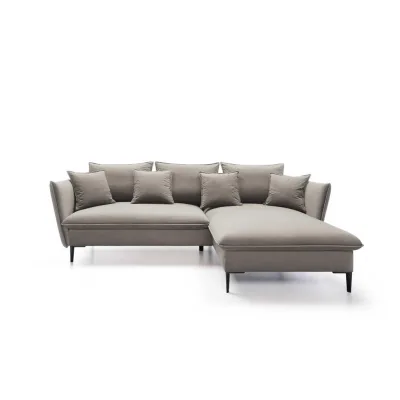 Bettso Ecksofa Beige 258x167 cm