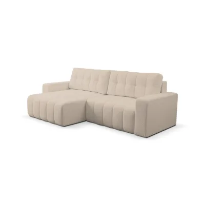 Bettso Ecksofa Creme 245x143 cm