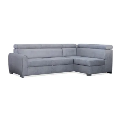 Bettso Ecksofa Grau 253x156 cm