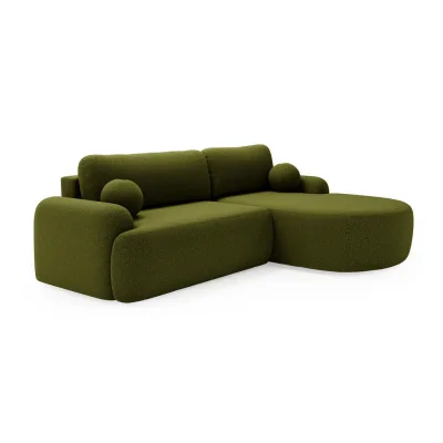 Bettso Ecksofa Grün 261x177 cm