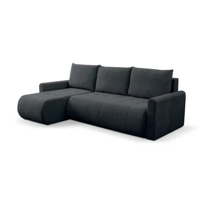 Bettso Ecksofa Schwarz 230x149 cm
