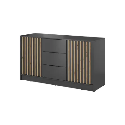 Bettso Kommode Graphit 155x86x45 cm