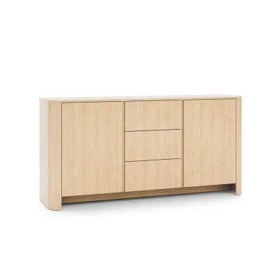 Bettso Sideboard Hellbraun 168x84x39 cm