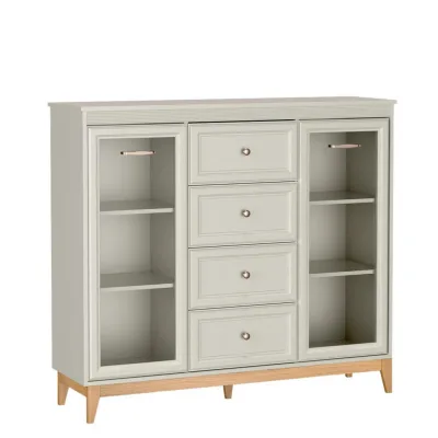 Bettso Vitrine Kaschmir 142x126x41 cm