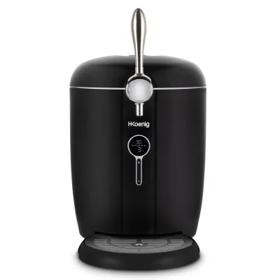 H.Koenig Bierzapfanlage BW1688 6L, kompatibel mit Universal-Fässern unter Druck 5L-6L