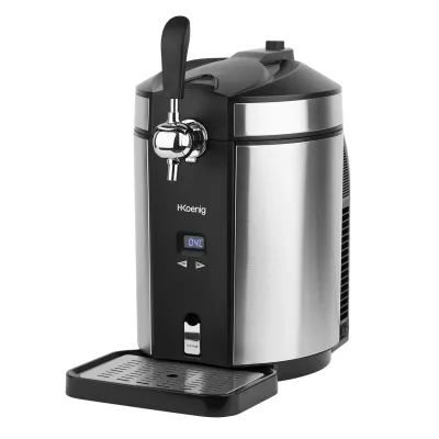H.Koenig Bierzapfanlage BW1880, kompatibel mit allen 5L Universal-Edelstahl-Druckfässern