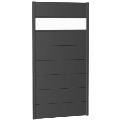 Biohort Sichtschutz Dunkelgrau 96x182x4.4 cm