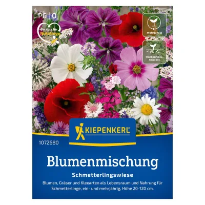 Blumensamen 'Schmetterlingswiese', bunt