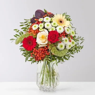 Blumenstrauß 'Unser Moment', handgebunden