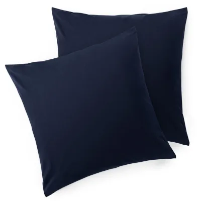Blumtal Kissenbezug Dunkelblau 50x50 cm