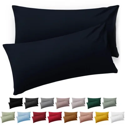 Blumtal Kissenbezug Dunkelblau 70x50 cm