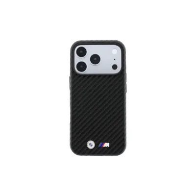 BMW M Carbon Metal Logo kompatibel mit iPhone 18 Pro und 17