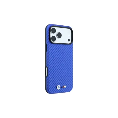BMW M Carbon Metal Logo kompatibel mit iPhone 18 Pro und 17