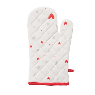 Boltze Home Küchenhandschuh Weiß 19x32 cm