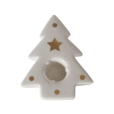 Boltze Home Teelichthalter Weiß 2.8 cm