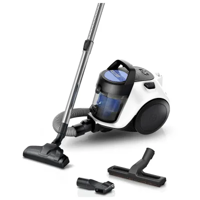 Bosch BGS05WH2H Serie 2, Beutelloser Staubsauger, Weiß