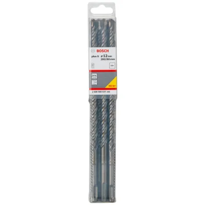 Bosch Hammerbohrer SDS-plus-5, 12 x 200 x 265 mm, 10er-Pack