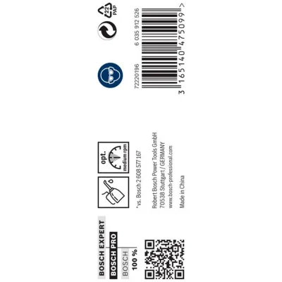 Bosch PRO Metal HSS-G Spiralbohrer, 7,6 x 75 x 117 mm, 10-tlg.