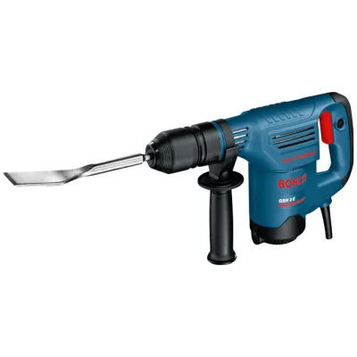 Bosch Professional Bosch Schlaghammer GSH 3 E, incl. 2x Meißel, Zubehör, Handwerkerkoffer