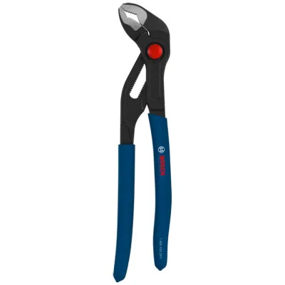 Bosch Wasserpumpenzange 250 mm, tauchbeschichtete, rutschfeste Griffe