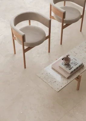 BOXTEC Bodenfliese Wandfliese Dekofliese Aurora Beige 60x120 cm