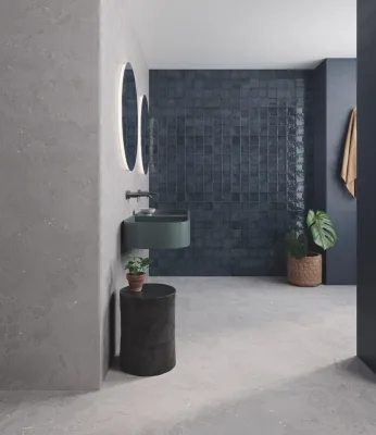 BOXTEC Bodenfliese Wandfliese Dekofliese Aurora Grey 60x120 cm