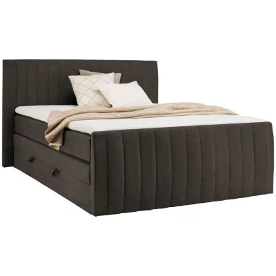 Boxxx Boxspringbett Braun 180x200 cm
