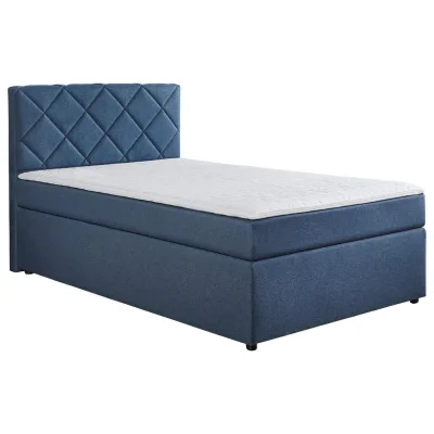 Boxxx Boxspringbett Dunkelblau 120x200 cm