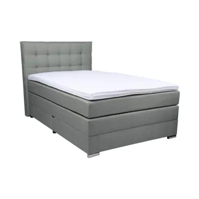 Boxxx Boxspringbett Dunkelgrau 140x200 cm