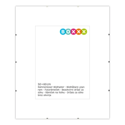 Boxxx Cliprahmen Klar 50x60 cm