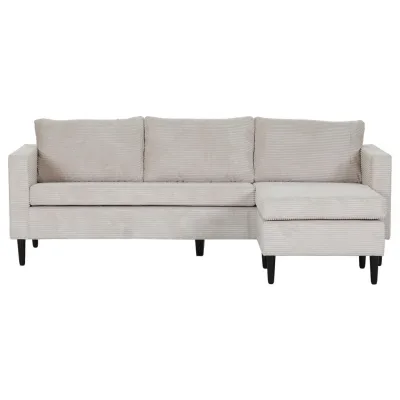 Boxxx Ecksofa Beige 218x150 cm