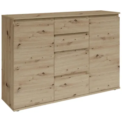 Boxxx Kommode Brest Eiche Artisan 119x84x35 cm