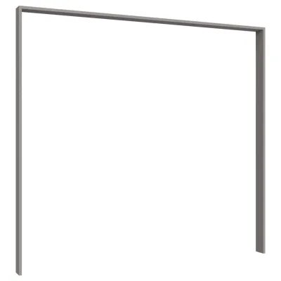 Boxxx Passepartoutrahmen Grau 183x210x12 cm