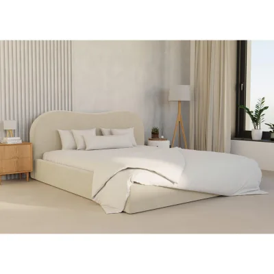Boxxx Polsterbett Beige 160x200 cm