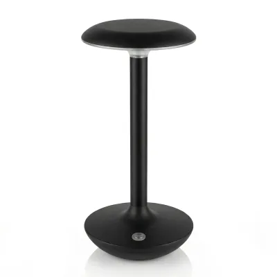 Brandson LED Tischleuchte Tischlampe, stufenlos dimmbar, 3 Lichtfarben, Akku 2400 mAh, Touch, kabellos, Kontaktladestation, stufenlos dimmbar