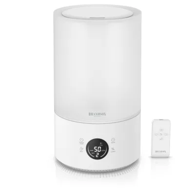 Brandson Luftbefeuchter digital mit Display, 3 Nebelstufen, Timer, 4,2 L Wassertank, 4.2 l Wassertank, einstellbar von 40–90 %, Fernbedienung, sehr leise, Abschaltautomatik