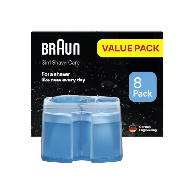 Braun CCR8 Rasierer-Reinigung Nachfüllkart. 8er