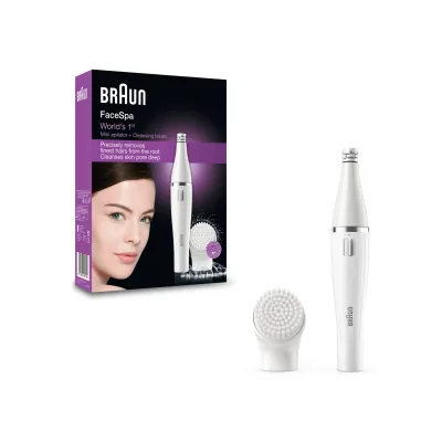 Face 810 Gesichtsepilierer und Gesichtsreinigungsbürste