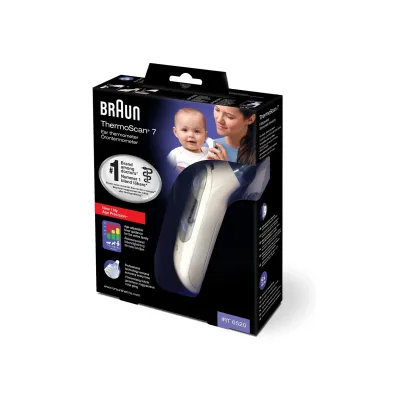 Braun IRT 6520 ThermoScan 7 MNLA Infrarot Ohr-Thermometer