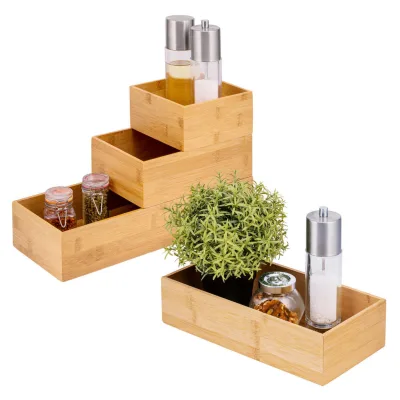 bremermann Aufbewahrungsboxen Braun 38x7.5x15 cm