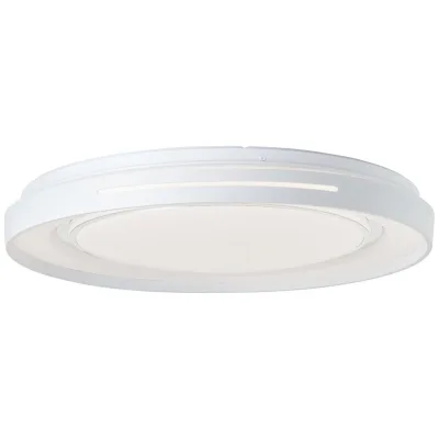 Brilliant Barty LED Deckenlampe, Ø 49 cm, weiß/chrom