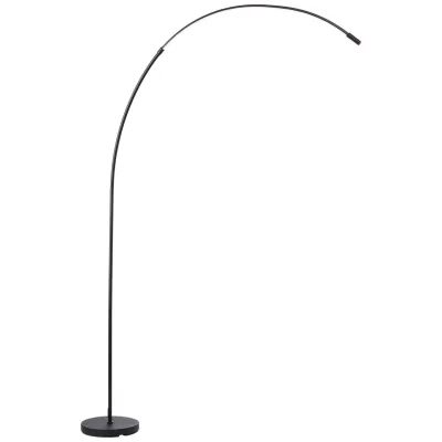 Brilliant Stehlampe Schwarz 25x179x123 cm