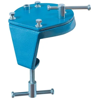 HEUER Drehteller 2 in 1, flexible Befestigung, zu Schraubstock 120 mm