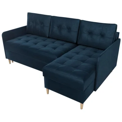 Bromarkt Ecksofa Blau 210x141 cm